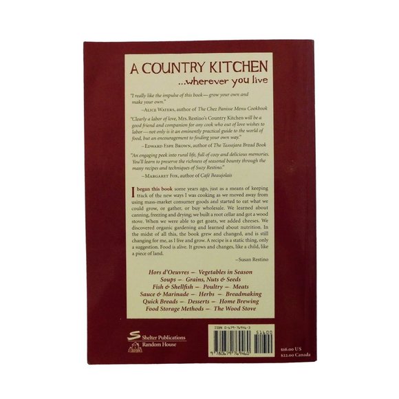 Mrs Restino's Country Kitchen Cookbook 1st Printing 1996 Recipes Softcover - Picture 2 of 10